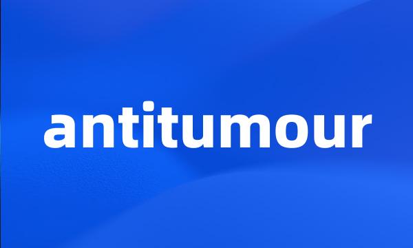 antitumour