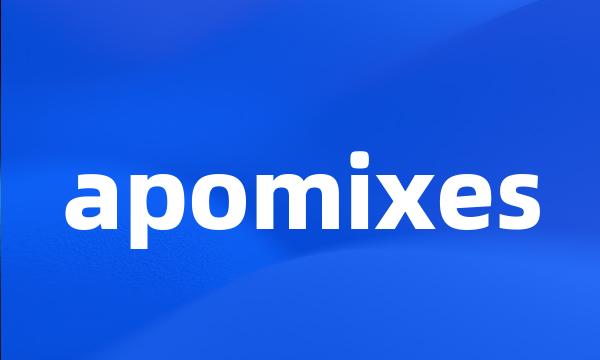 apomixes