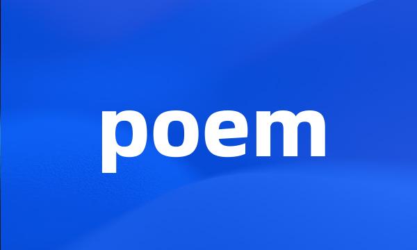 poem