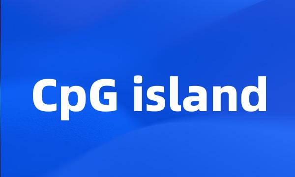 CpG island