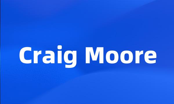 Craig Moore