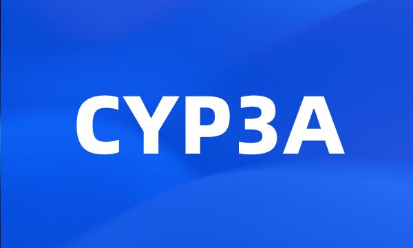 CYP3A