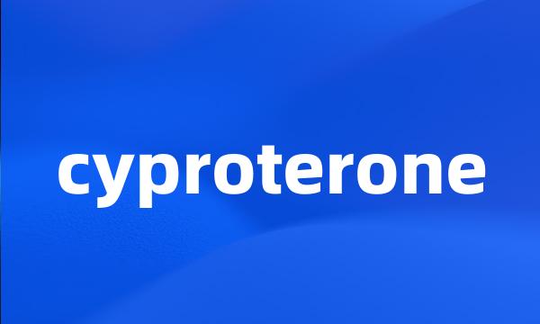 cyproterone