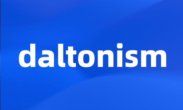 daltonism