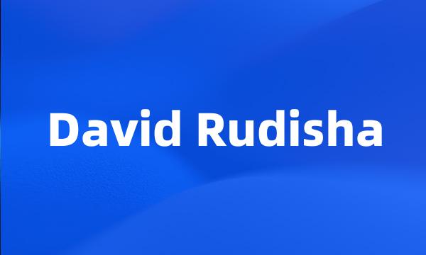 David Rudisha