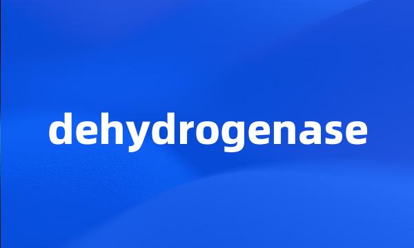 dehydrogenase