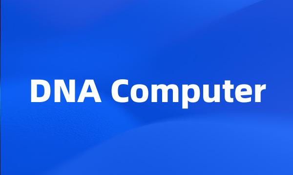 DNA Computer