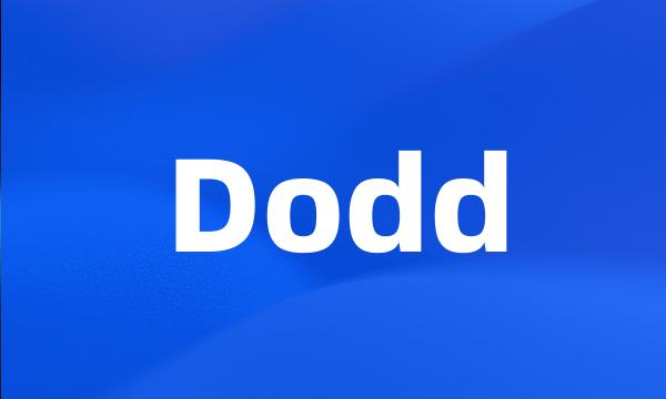 Dodd