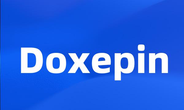 Doxepin