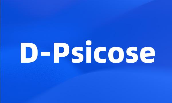 D-Psicose