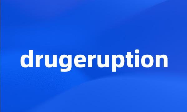 drugeruption