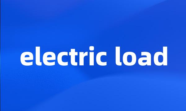 electric load