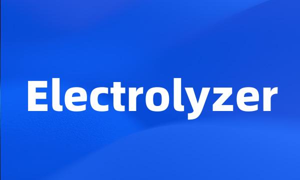 Electrolyzer