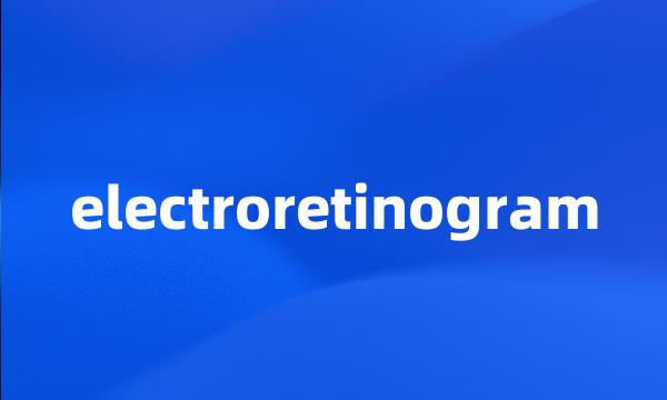 electroretinogram