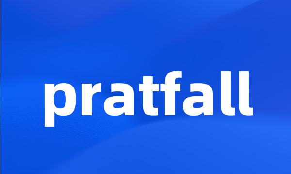 pratfall