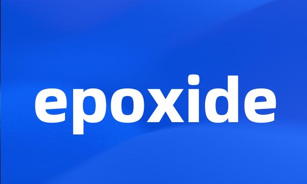 epoxide