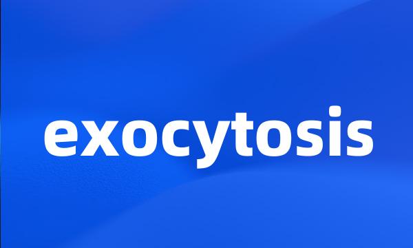 exocytosis