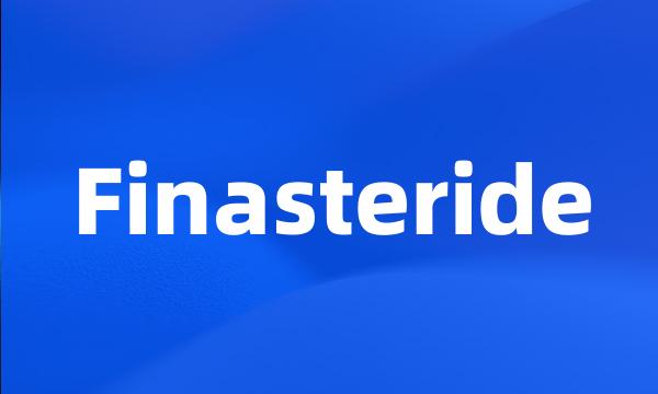 Finasteride