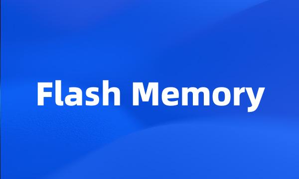 Flash Memory