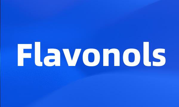 Flavonols