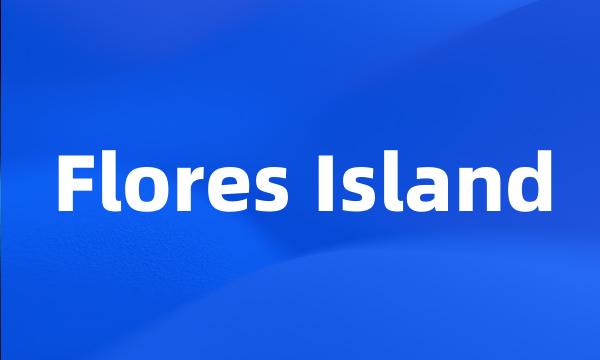 Flores Island