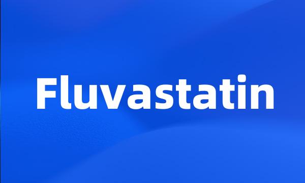 Fluvastatin