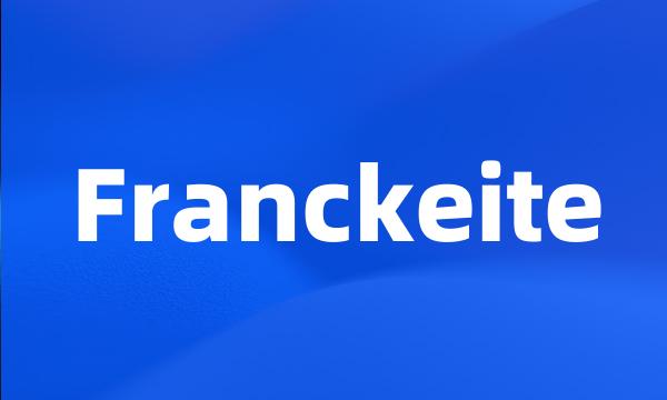 Franckeite