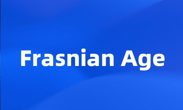 Frasnian Age