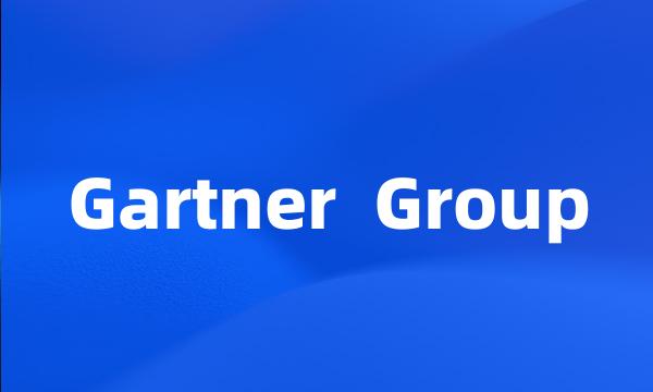 Gartner  Group