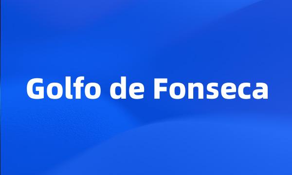 Golfo de Fonseca