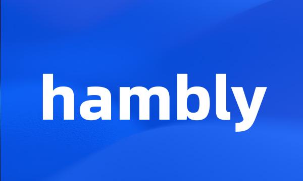 hambly