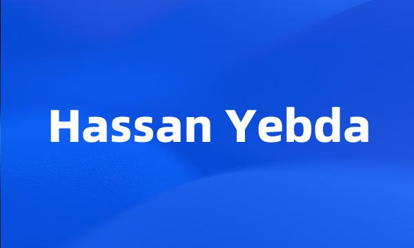 Hassan Yebda