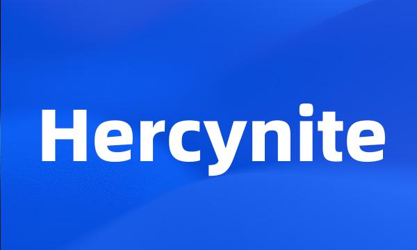 Hercynite