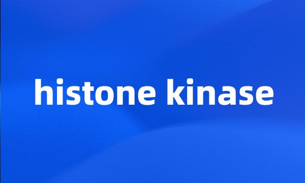 histone kinase