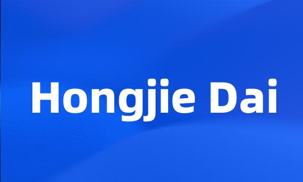 Hongjie Dai