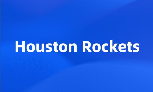 Houston Rockets