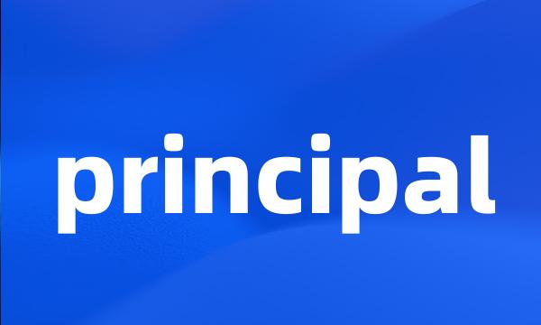 principal