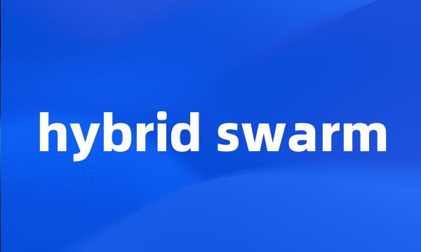 hybrid swarm