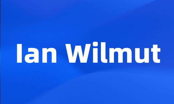 Ian Wilmut