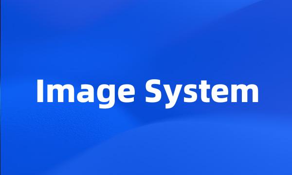 Image System