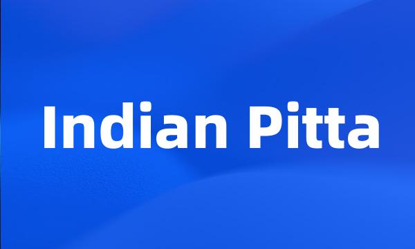 Indian Pitta