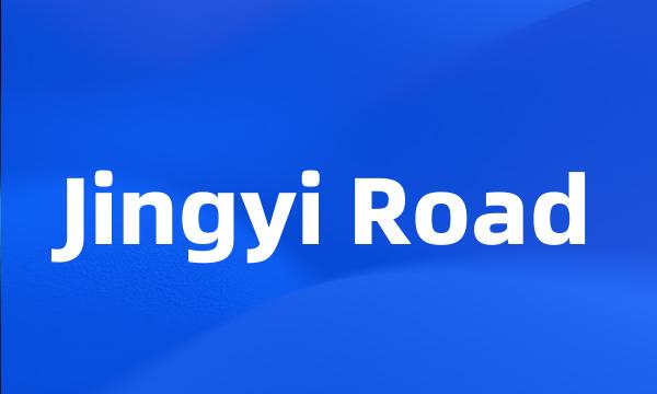 Jingyi Road