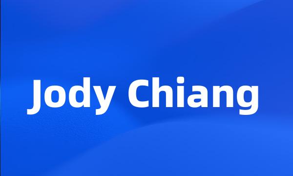 Jody Chiang