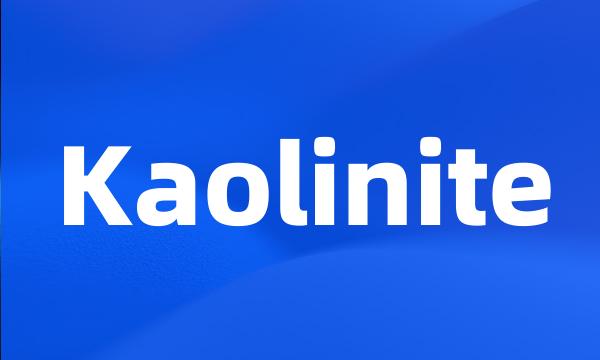 Kaolinite