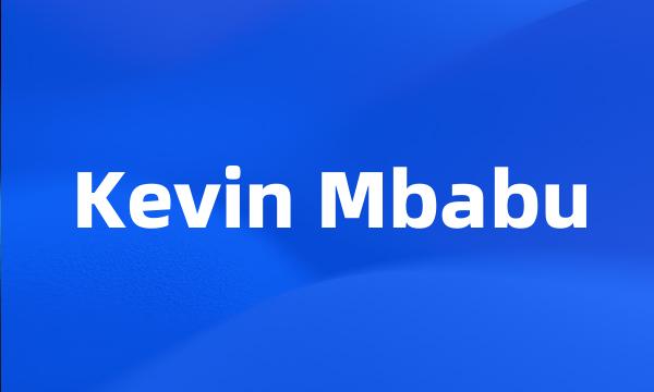 Kevin Mbabu