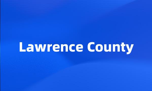 Lawrence County