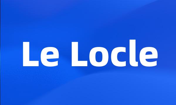 Le Locle