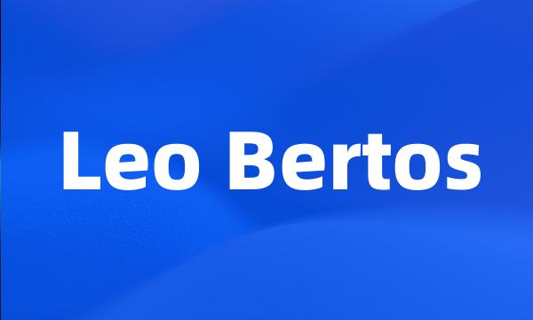 Leo Bertos