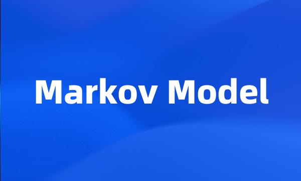 Markov Model