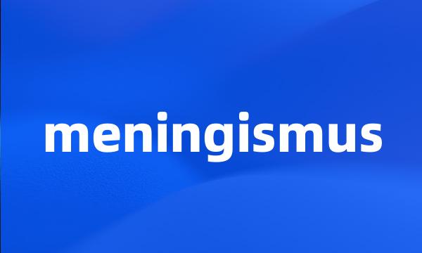 meningismus